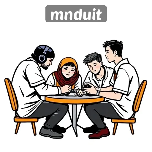 Komunitas Game di Mnduit dan Interaksinya
